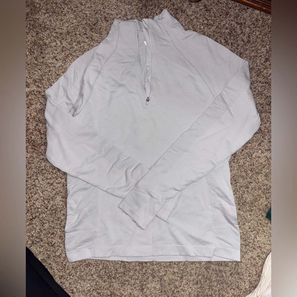 Athleta Light Gray Pullover